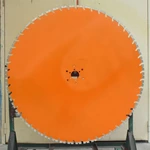 600/800/1000mm V Segmented Inclined Wall Cutting Diamond Saw Blade