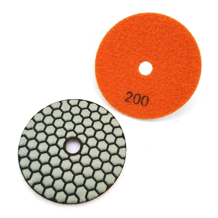 100mm A Grade Dry Diamond Polishing Pads