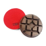 100mm Ceramic Diamond Polishing Pads For Concrete Floor