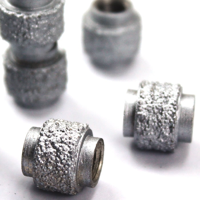 Perlas de alambre de diamante soldadas al vacío de 11 mm para corte de hormigón