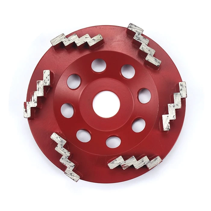 125mm Zigzag Diamond Grinding Cup Wheel