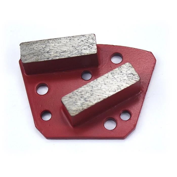 2 Segment Bars  Trapezoid Concrete Grinding Diamonds