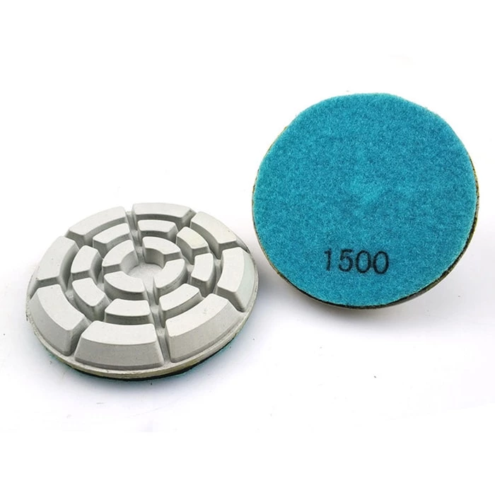 4 Inch Resin Diamond Polishing Pads For Concrete