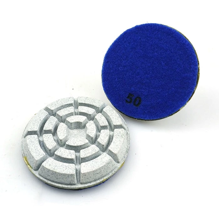 4 Inch Resin Diamond Polishing Pads For Concrete