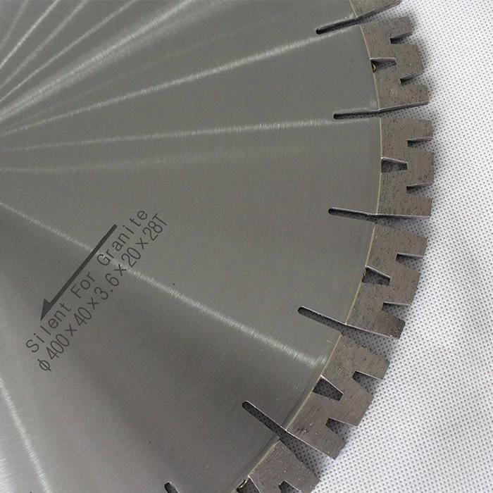 400mm W Type Silent Granite Cutting Blades