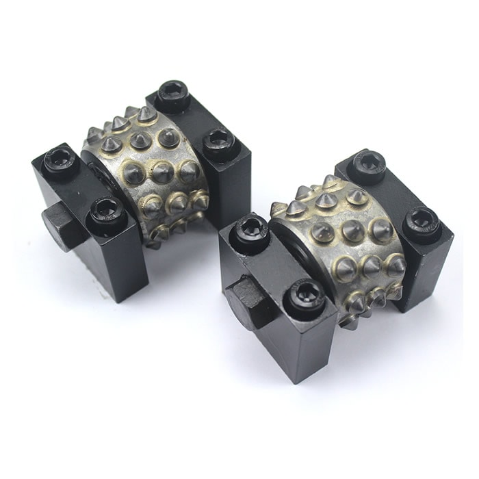 4.7/6/8mm Carbide Bush Hammer Rollers With 30 Teeth