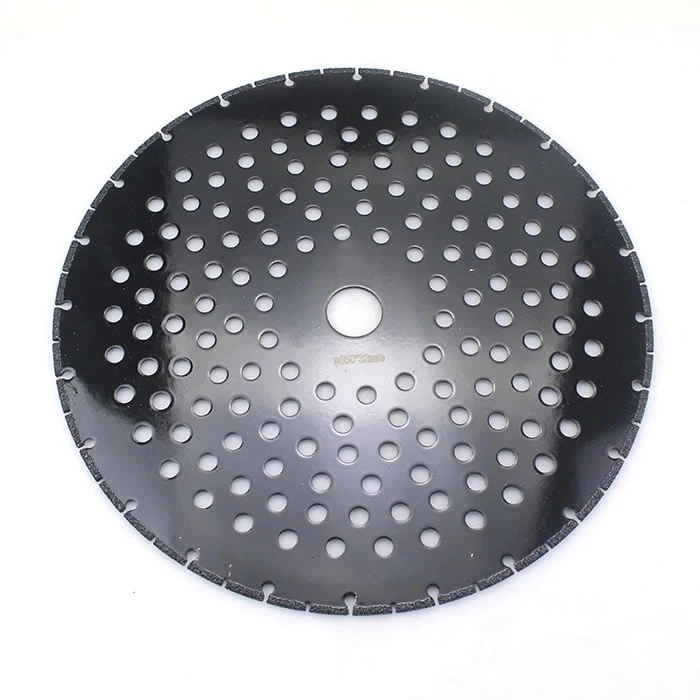 350mm vacuum brazed diamond blade for cutting concrete