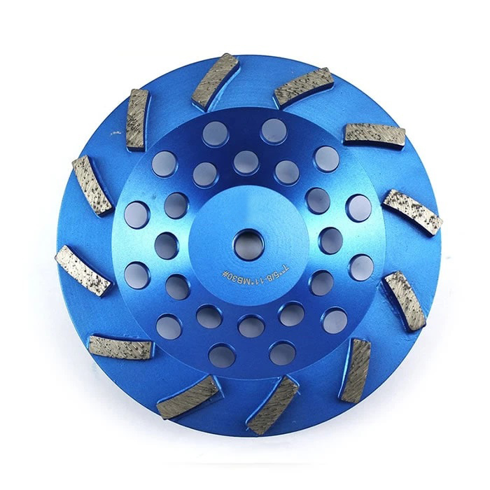 7 Inch Turbo Diamond Cup Wheel With 12/24 Teeth