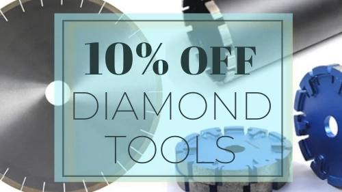 Buy Your First Diamond Tools At OneStop On 10% Discount