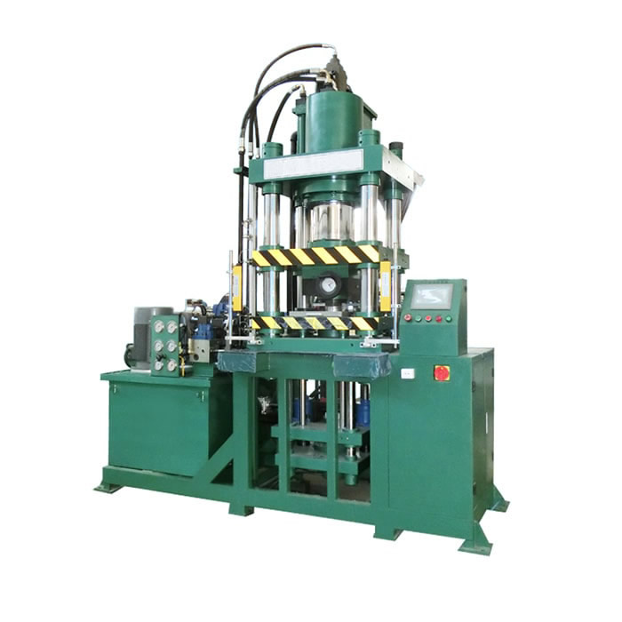 Máquina prensadora en frío semiautomática con disco de diamante VCP125S/200S/250S