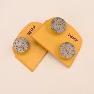 Round Segment Type Lavina Concrete Grinding Diamonds