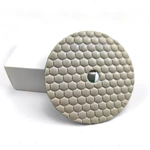 4 Inch Hot-pressed Dry Diamond Polishing Pads For Granite Marble Stones