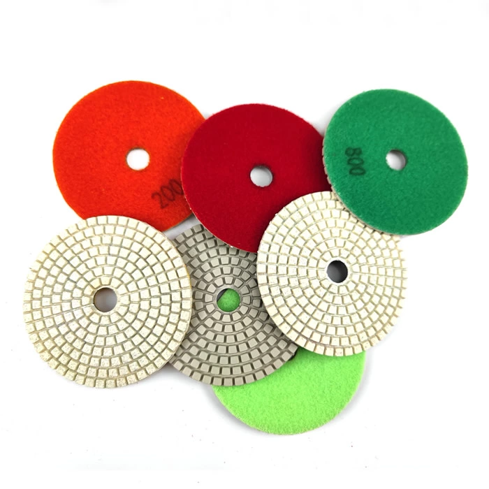 Classic Wet Stone Polishing Pads For Granite Marble Quartz Stone