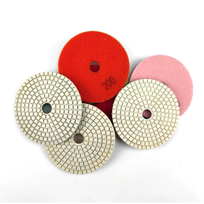 Classic Wet Stone Polishing Pads For Granite Marble Quartz Stone