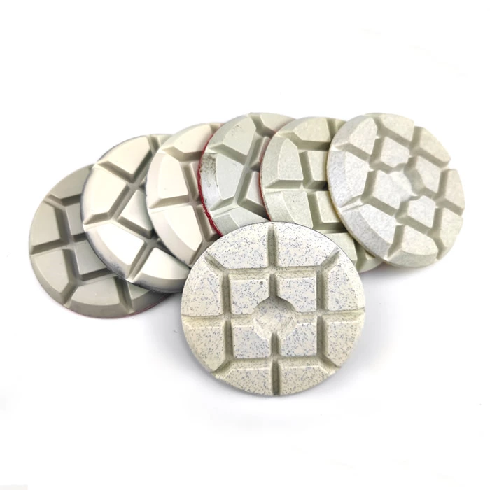 Thick Dry-Used Diamond Polishing Pads For Concrete Terrazzo Floor