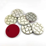 Thick Dry-Used Diamond Polishing Pads For Concrete Terrazzo Floor