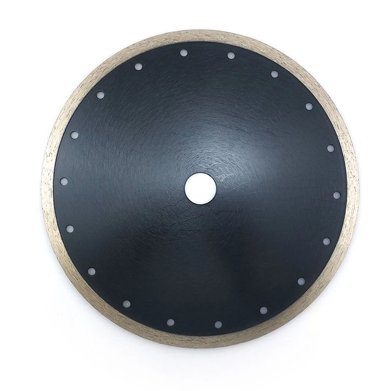 Different Sizes of Continuous Rim Diamond Cutting Disc For Ceramic Porcelain Marble Tile