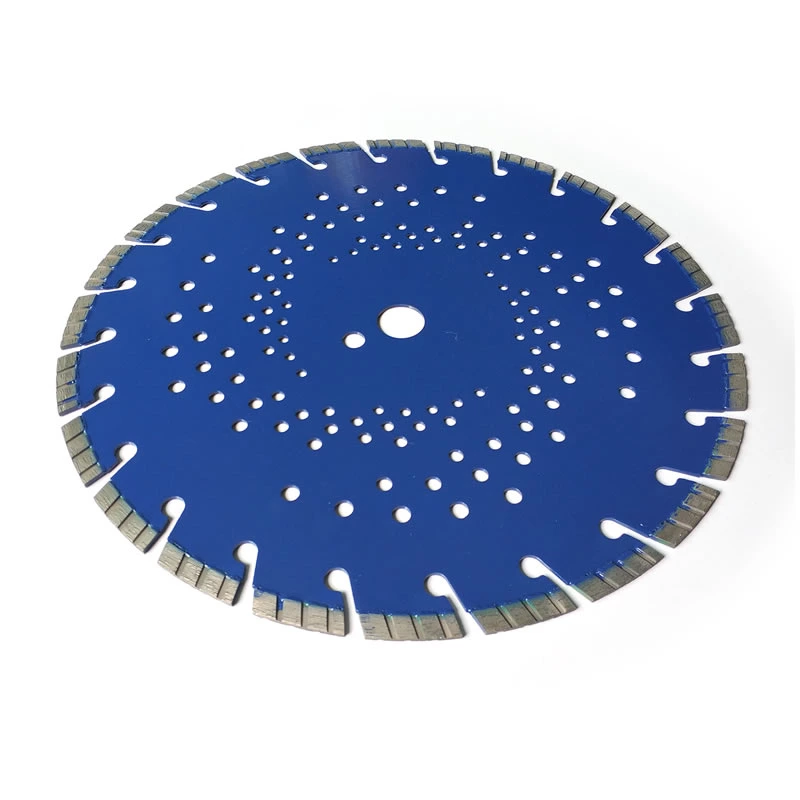 350mm Multi-Holes Turbo Laser Welded Concrete Cutting Blade