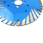 5" Turbo Diamond Circular Saw Blade for Wet and Dry Cutting of Granite and Concrete