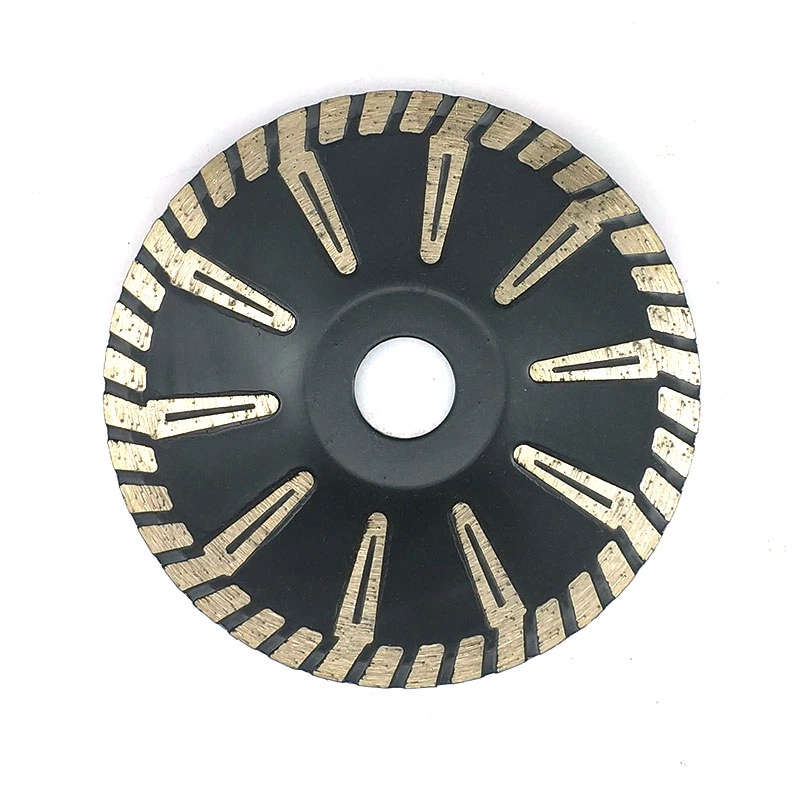 5" Turbo Rim Diamond Contour Blade for Precise Curve Cutting in Granite Sink Holes