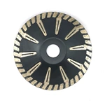 5" Turbo Rim Diamond Contour Blade for Precise Curve Cutting in Granite Sink Holes